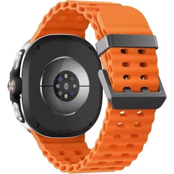 Řemínek na hodinky eses Oceánský silikonový řemínek pro Samsung Galaxy Watch 8 Barva: oranžová