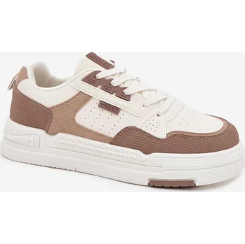 Dámské tenisky Tenisky Na Platformě Big Star OO274A151 Tmavo Barva: Béžová, Velikost: 39