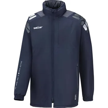 Pánský kabát Saller VIBE Zimní bunda BARVA: 540 tmavě modrá-šedá melange, Velikost: XL Hřejivá a odolná bunda pro chladné podmínky