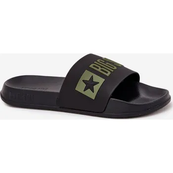 Pánské mokasíny Pánské Pantofle Big Star SS174359 Barva: Černá, Velikost: 44