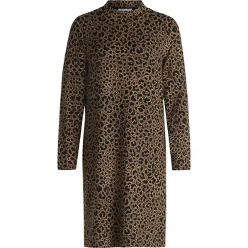 Dámské šaty BETTY & CO dámské mikinové šaty 1070/3113 7898 Hnědá 40