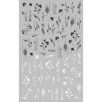 NehtyShop - Nálepky na nehty - květiny a listy