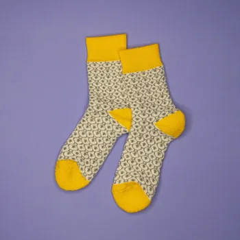 Pánské ponožky Matex TIBOR Barva: Žlutá, Velikost: 35-37