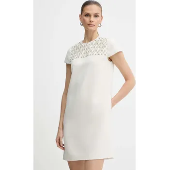 Dámské šaty Šaty Luisa Spagnoli 542412 béžová 01X, vel. 42