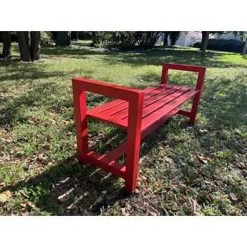 Zahradní lavice Zahradní lavice Sedille Barva konstrukce: BÍLÁ (RAL 9016), Délka konstrukce: 1000 mm