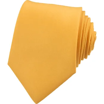 Kravata Hořčicově žlutá pánská kravata