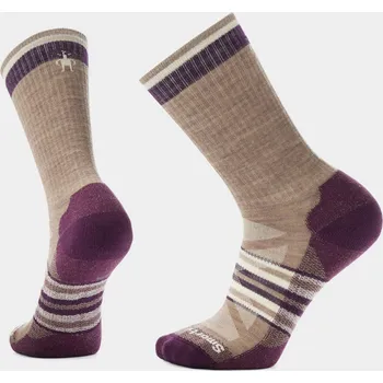 Pánské ponožky Smartwool Outdoor Light Cushion (fossil) M, fialová
