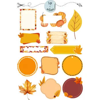 samolepka SAMOLEPKY ÚTULNÝ ŘÍJEN 3