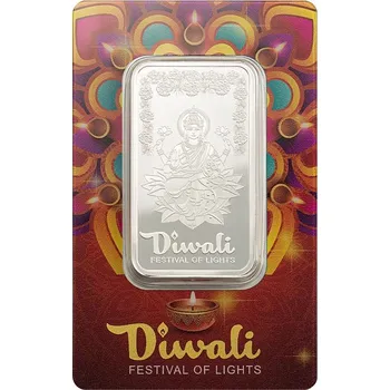 PAMP Stříbrný slitek 1oz Diwali 2025 Lakshmi & Rangoli