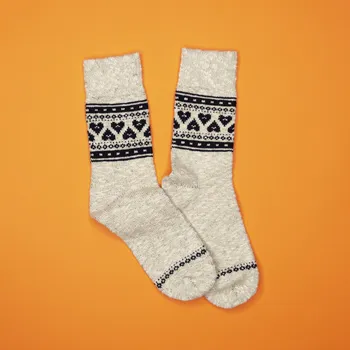 Pánské ponožky Matex SRDCE Barva: Modrá, Velikost: 35-37