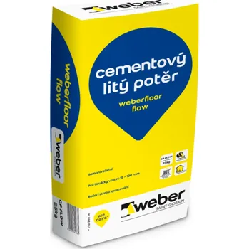 Betonová forma Weberfloor flow - 25 kg 25 kg (ks) - množstevní sleva při odběru nad 15 000 Kč