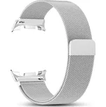 MůjMiBand.cz Milánský tah celokovový řemínek pro Samsung Galaxy Watch 8 Barva: stříbrná
