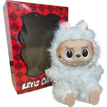 Labubu The Monsters Let's Checkmate replika 38 cm, bílý