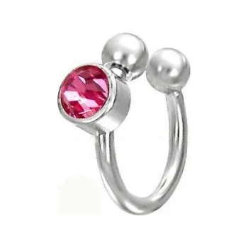 Piercing Piercing se zirkonem 835 (Piercing chirurgická ocel)