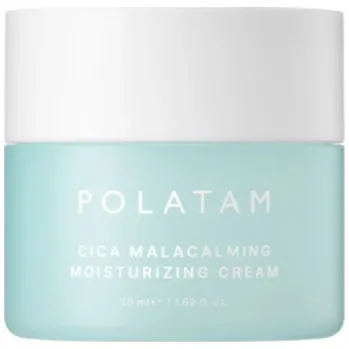 Pleťový krém POLATAM Cica Malacalming Moisturizing Cream - Hydratační krém s cica a malachitem - 50 ml