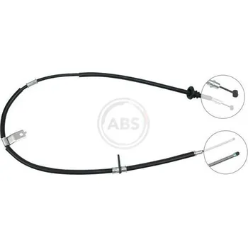 Lanko parkovací brzdy Tažné lanko, parkovací brzda A.B.S. K10898