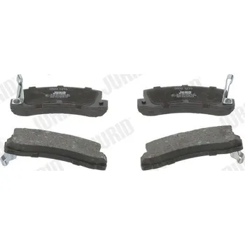 Brzdová destička Sada brzdových destiček, kotoučová brzda JURID 572188J