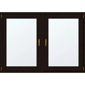 Okno Dvoukřídlé plastové okno se sloupkem 177x113