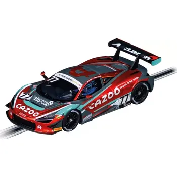 auto na autodráhu Carrera Digital 132 McLaren 720S GT3 Enduro Motorsport č. 77