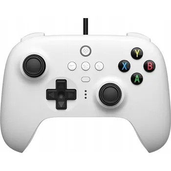 Gamepad Drátový ovladač 8Bitdo Ultimate Wired Controller pro PC a Switch, bílý