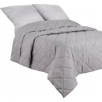 Prostěradlo Narzuta Polskie Tkaniny mikrovlákno 200 cm x 240 cm šedý