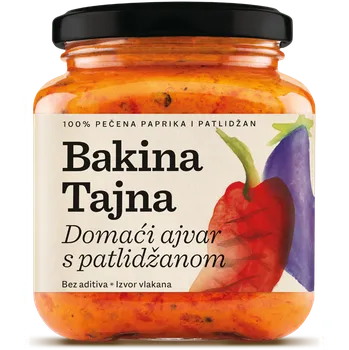Omáčka Bakina Tajna ajvar jemný s lilkem 300 g