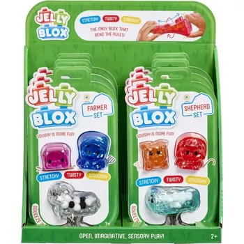Figurka Sada figurek Jelly Blox Farm Friends mix