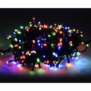 Vánoce Vánoční osvětelní 210 LED - 21 metr, 5 barev Barva: barevná