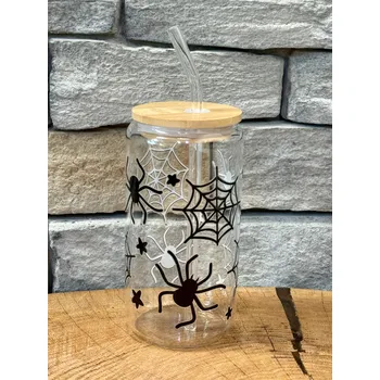 Sklenice AKCE Set skleničky pavoučí síť