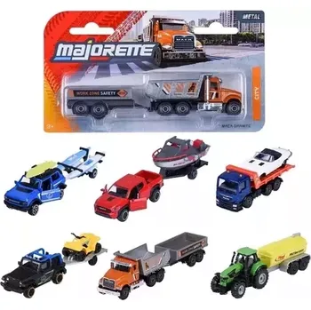 Dětské zboží Majorette městská vozidla s přívěsy 1:64