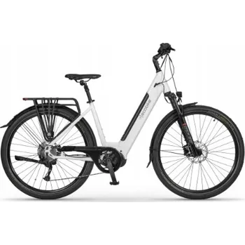 Elektrokolo Elektrokolo Ecobike LX 300, 17 palců, hliníkový rám, 28" kola, bílé, 9 rychlostí