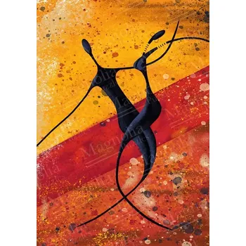 Puzzle Magnolia Africký pár 1000 dílků