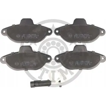 Brzdová destička BRZDOVÉ DESTIČKY OPTIMAL BP-09898