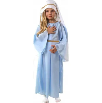 Karnevalový kostým Kostým Kraszek Marie Vánoce modrý 98-110