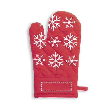 Chňapka PICOTTI. Kuchyňská rukavice 1 Zadní část, 100 x 30 Transfer, 2 barvy