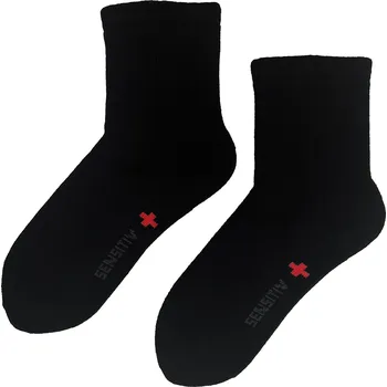 Pánské ponožky Matex Zdravotní ponožka / 408 Barva: Černá, Velikost: XXL