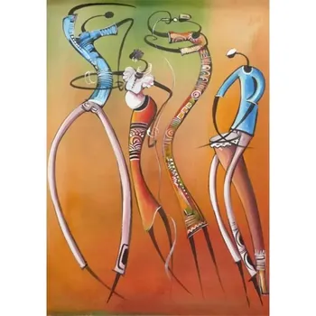 Puzzle Puzzle tančící Afričané 1000 dílků MAGNOLIA