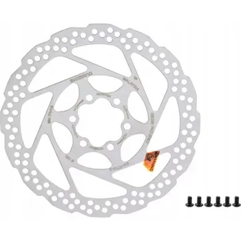 Brzda na kolo BRZDOVÝ KOTOUČ SHIMANO DEORE SM-RT56 160MM + 6 ŠROUBŮ