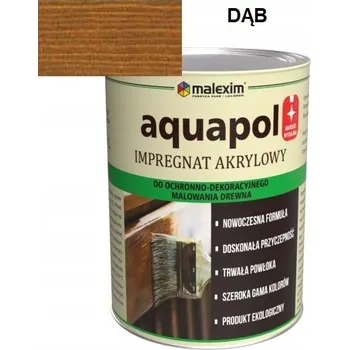 Vrták Impregnace a lazura AQUAPOL 0,7L, odstín Dub