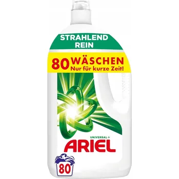 Prací prostředek Ariel Universal + gel na praní 4L, 80 dávek Německý