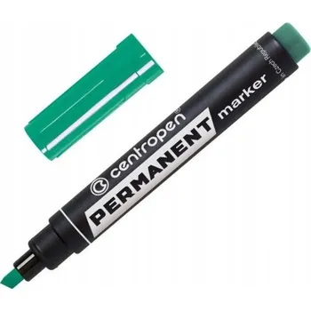 Permanentní popisovač zelený Centropen 1 ks