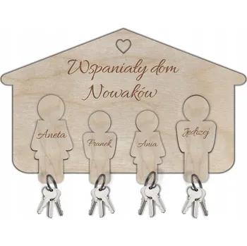 Věšák Šatní ramínko DecoMode dřevěný bílý