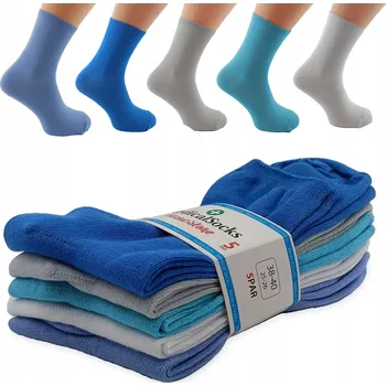 Pánské oblečení 5 X PONOŽKY PONOŽKY BEZTLAKOVÉ DÁMSKÉ 35-37