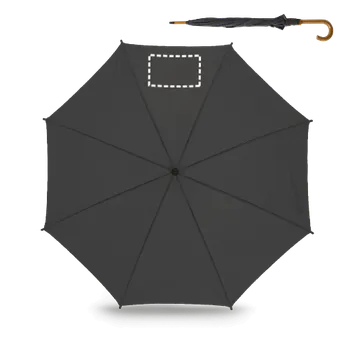 Deštník BETSEY. 190T polyesterový deštník 1 zastřešující segment 3, 200 x 120 Digitální Transfer, 13 barvy