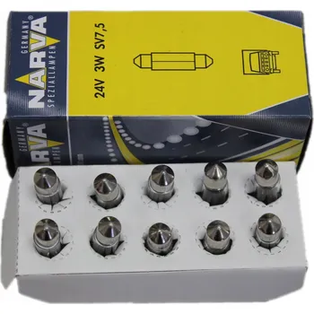 Žárovka Žárovky Narva 056046 C3W 10 ks