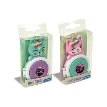 dětské šminky a malovátka Clementoni Crazy Chic Křídy na vlasy