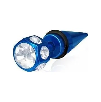 Piercing Piercing chirurgická ocel modrý 4 (Piercing chirurgická ocel)