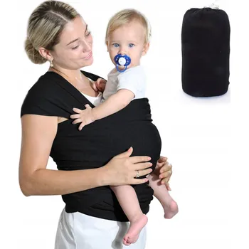 Šátek na nošení dítěte ŠÁTEK NA NOŠENÍ DĚTÍ NOSÍTKO LÁTKOVÉ ELASTICKÉ TKANINA DO 15 KG
