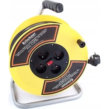 Napájecí kabel PRODLUŽOVACÍ KABEL NA BUBNU 50M PRO STAVBU ZAHRADY 3x2,5