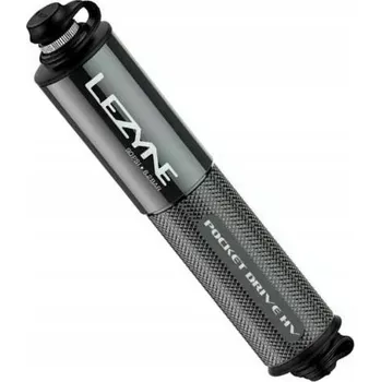 pumpička Ruční pumpička Lezyne POCKET DRIVE HV 6.2 bar 90psi krátká 14 cm šedá